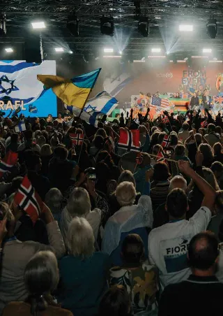 Reportage fra festen