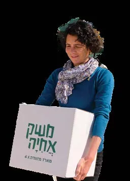 ICEJ leverer gavepakker til evakueret israelsk samfund af nativia samuelsen
