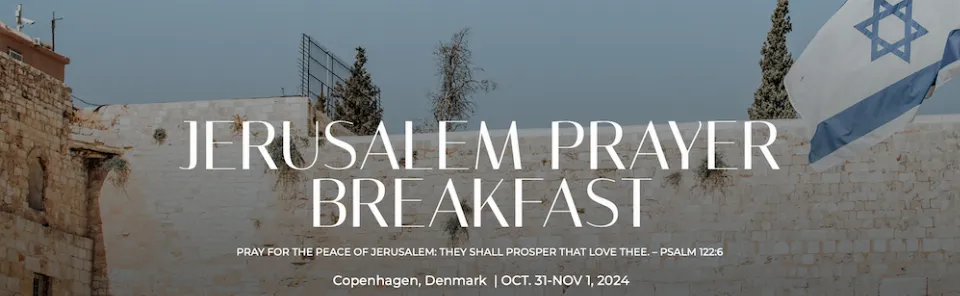 Jerusalem Prayer Breakfast Copenhagen